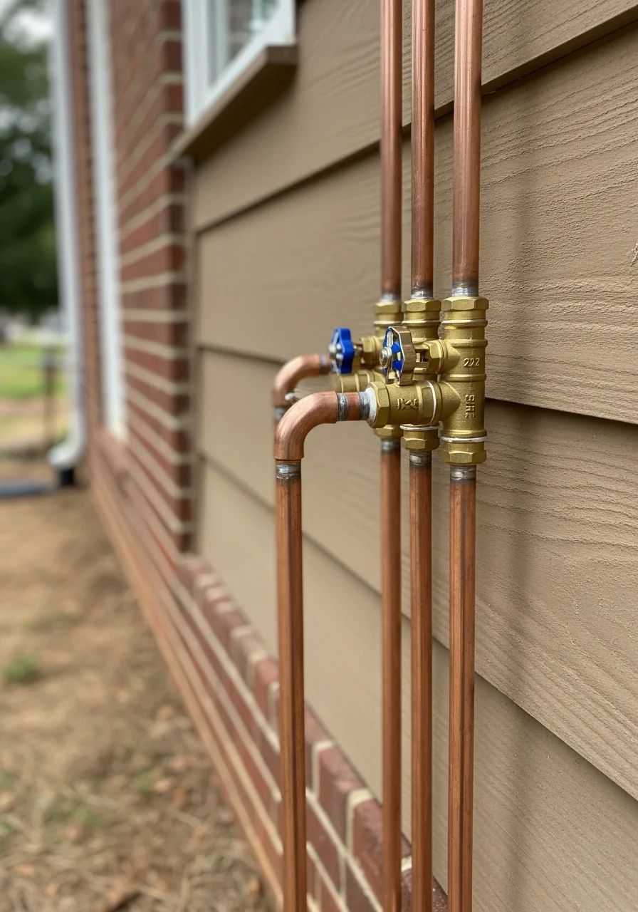 Close-up of quality workmanship on a Cherryville property, showing attention to detail and local craftsmanship standards.