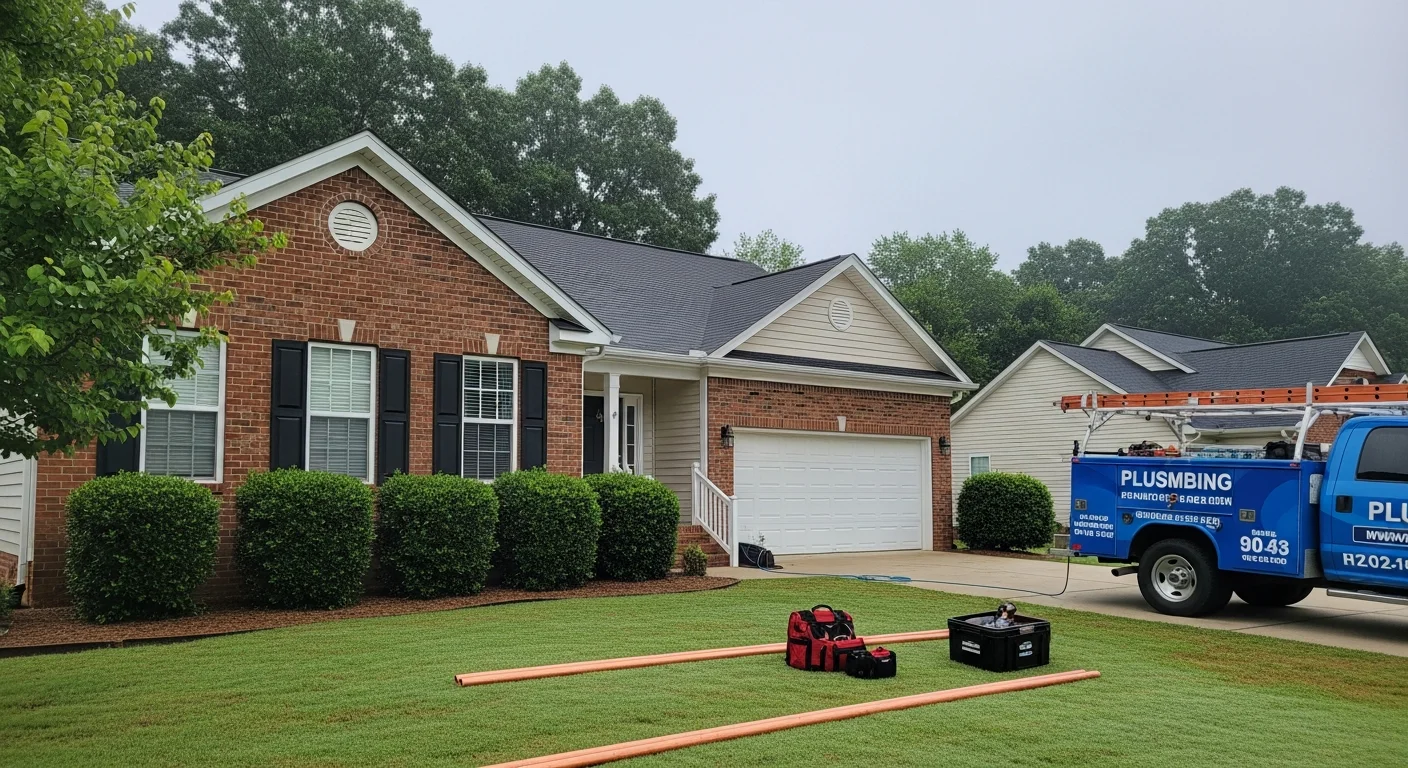 Residential home in Cherryville with well-maintained exterior and landscaping, typical of the area's community properties.
