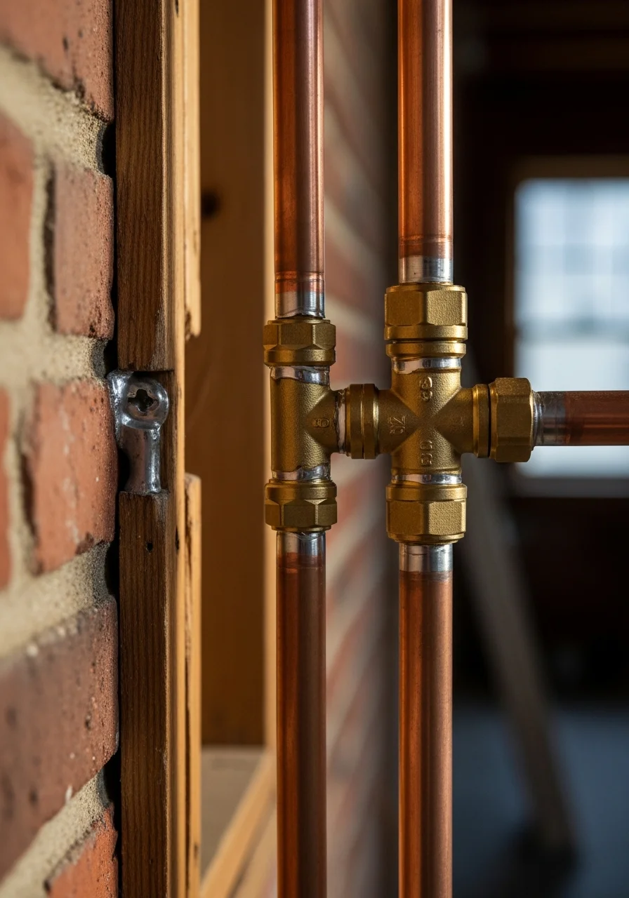 Close-up of quality workmanship on a Waco project, showing professional execution and attention to detail.